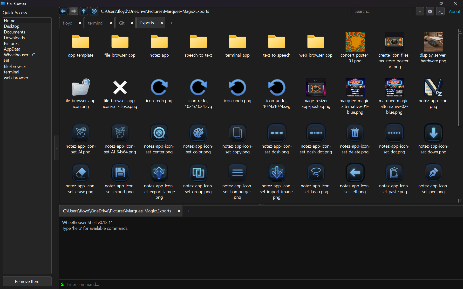File Browser Screenshot 1