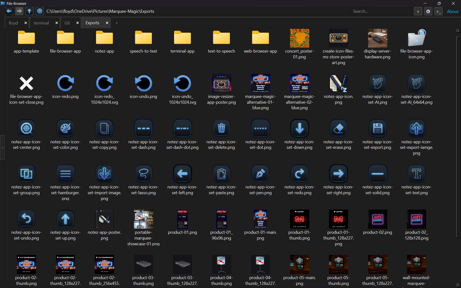 File Browser Screenshot 2