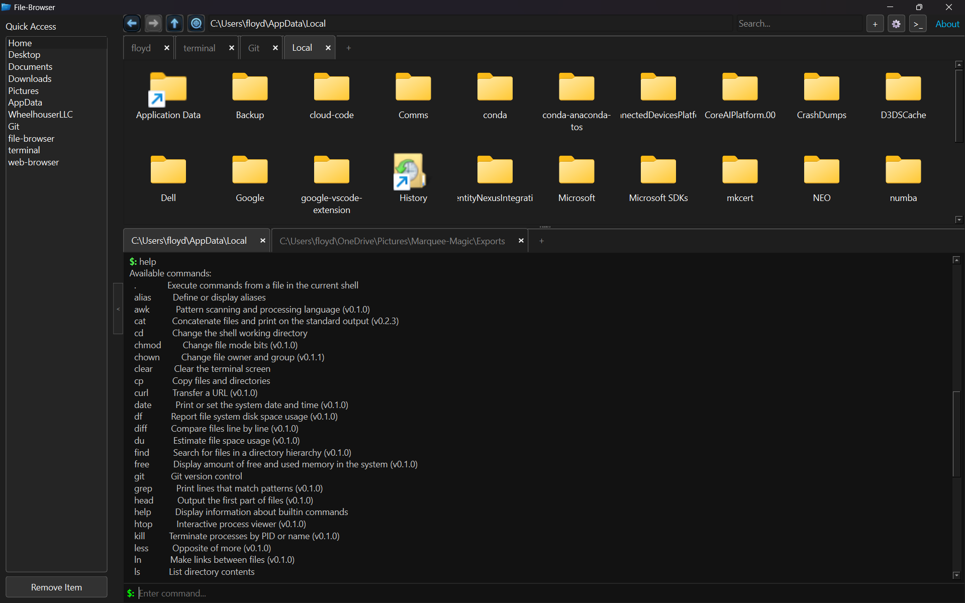 File Browser Screenshot 3