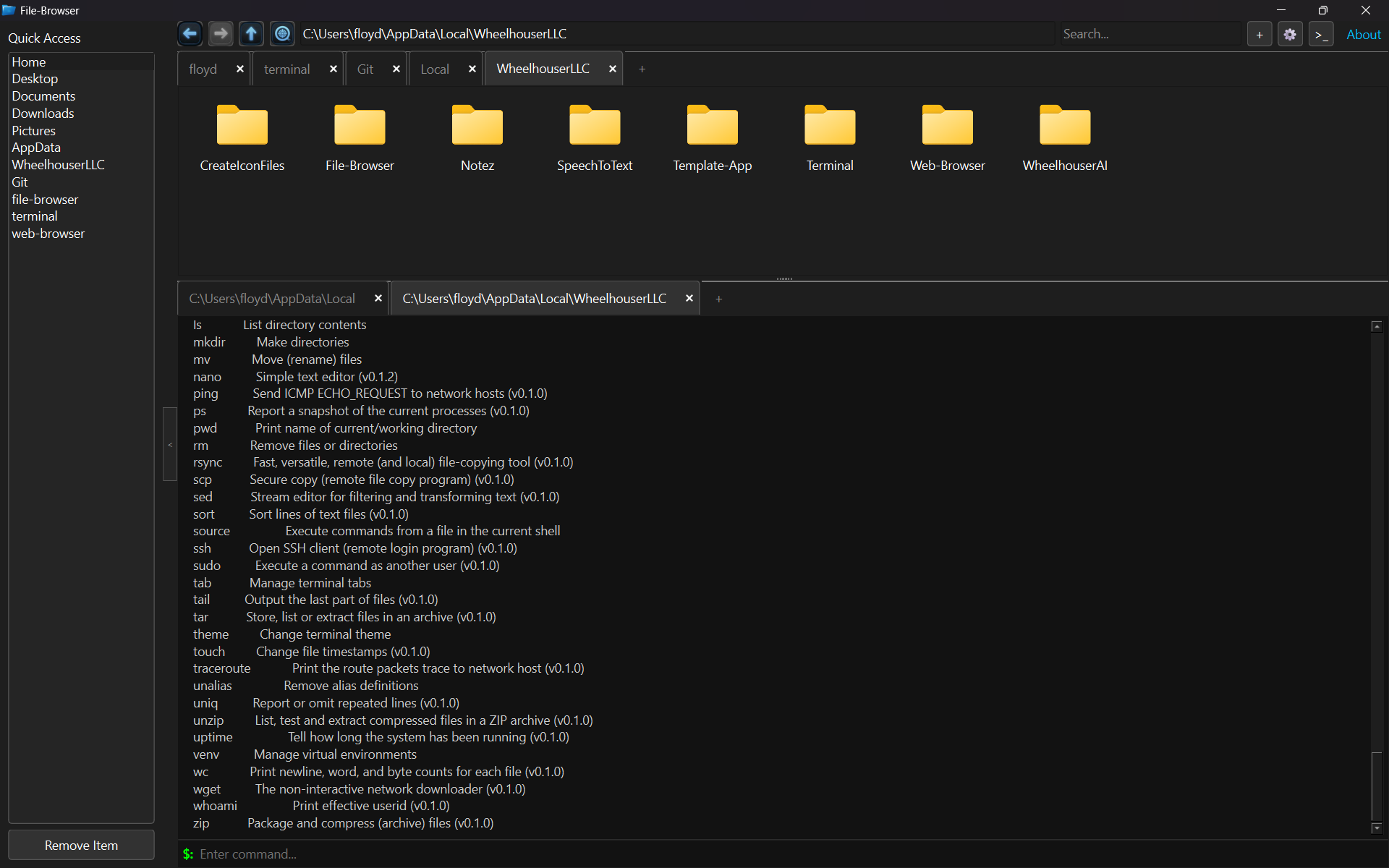 File Browser Screenshot 4